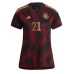 Tyskland Ilkay Gundogan #21 Replika Borta matchkläder Dam VM 2022 Korta ärmar